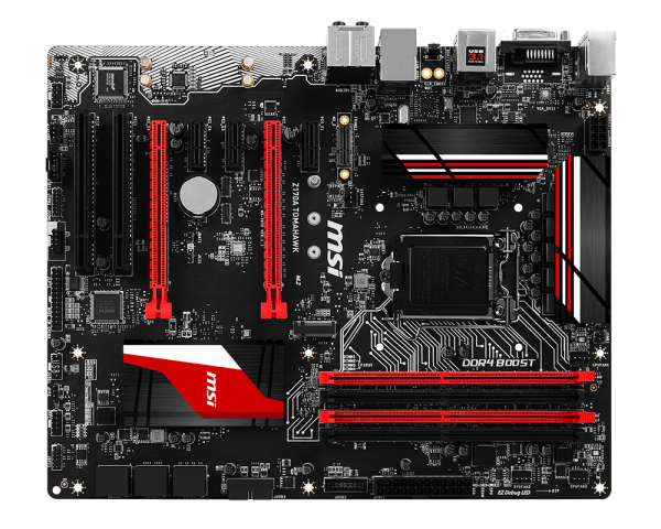 MSI Msı Z170A Tomahawk Ddr4 Dvı Hdmı Glan Sata Express M2X2 Sata3 Usb3.1