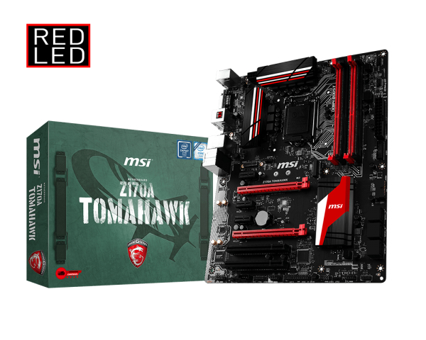 MSI Msı Z170A Tomahawk Ddr4 Dvı Hdmı Glan Sata Express M2X2 Sata3 Usb3.1
