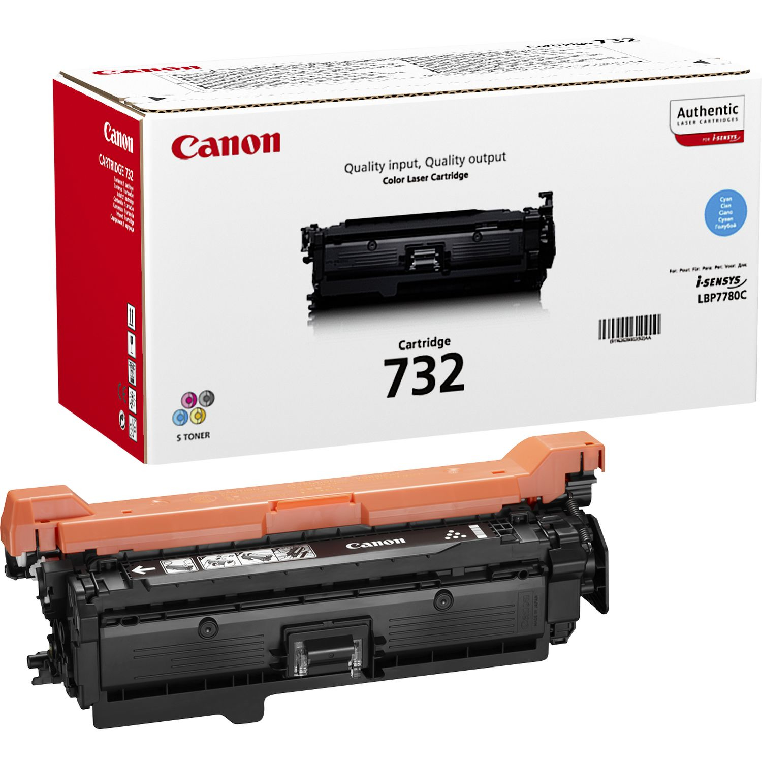 CANON 732C Mavi Toner