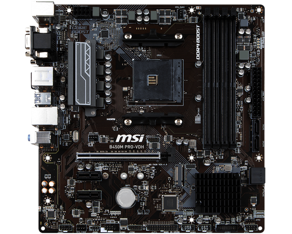 MSI B450M PRO-VDH