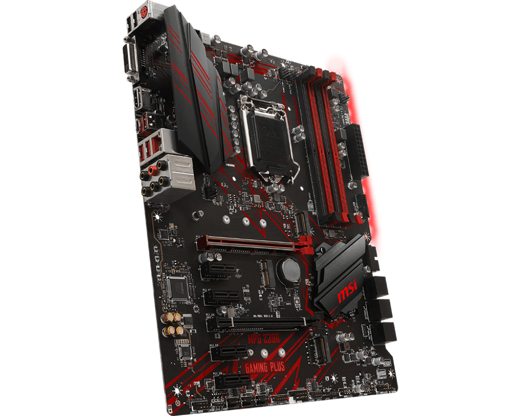MSI Mpg Z390 Gamıng Plus Soket 1151 Ddr4 4400(Oc) Hdmı Dvı M.2 Usb3.1 Atx Anakart