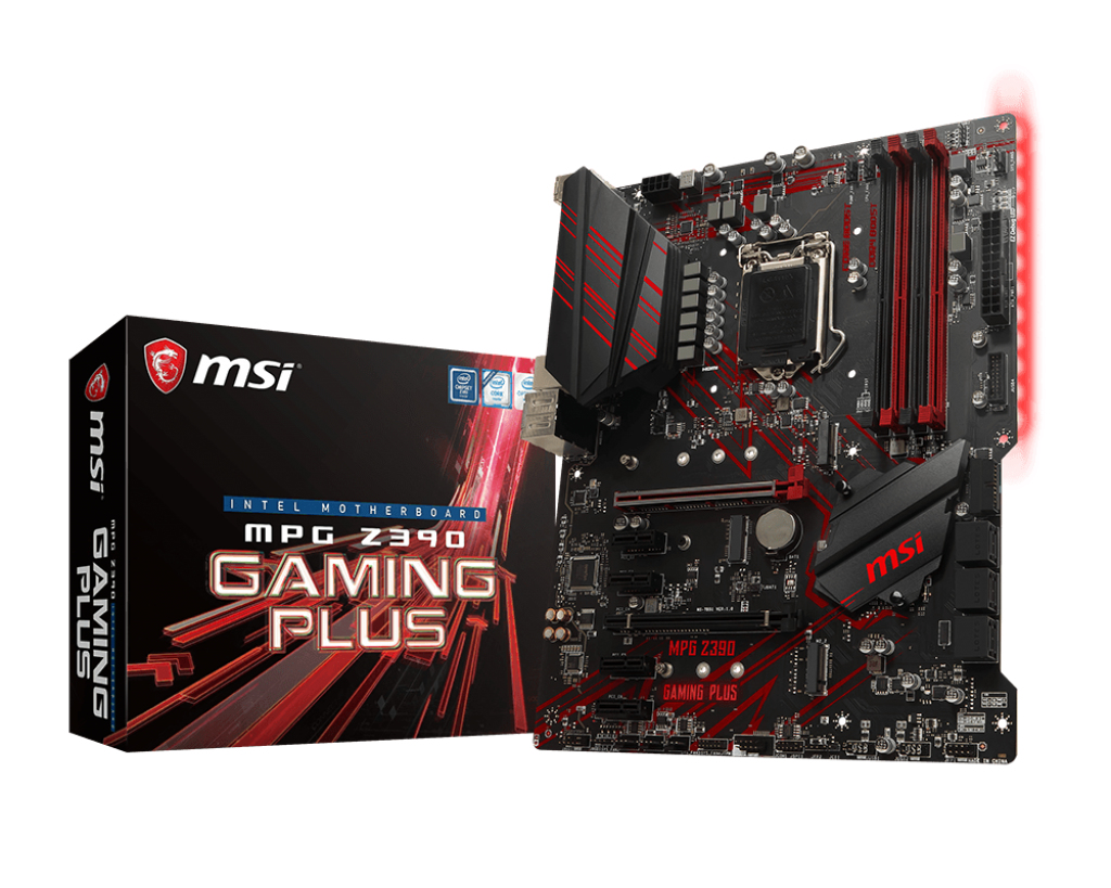 MSI Mpg Z390 Gamıng Plus Soket 1151 Ddr4 4400(Oc) Hdmı Dvı M.2 Usb3.1 Atx Anakart
