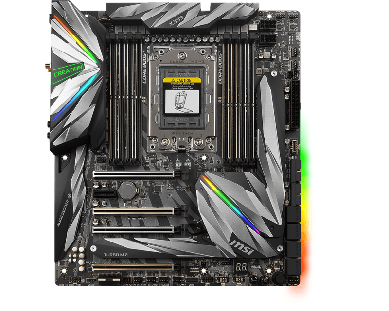 MSI MEG X399 CREATION