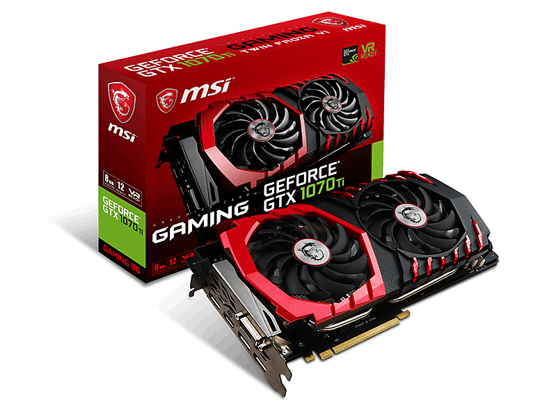 NVIDIA GeForce GTX 1070 Ti① MSI Msı Vga Geforce Gtx 1070 Ti Gamıng 8G Gtx1070 8Gb Gddr5 256B