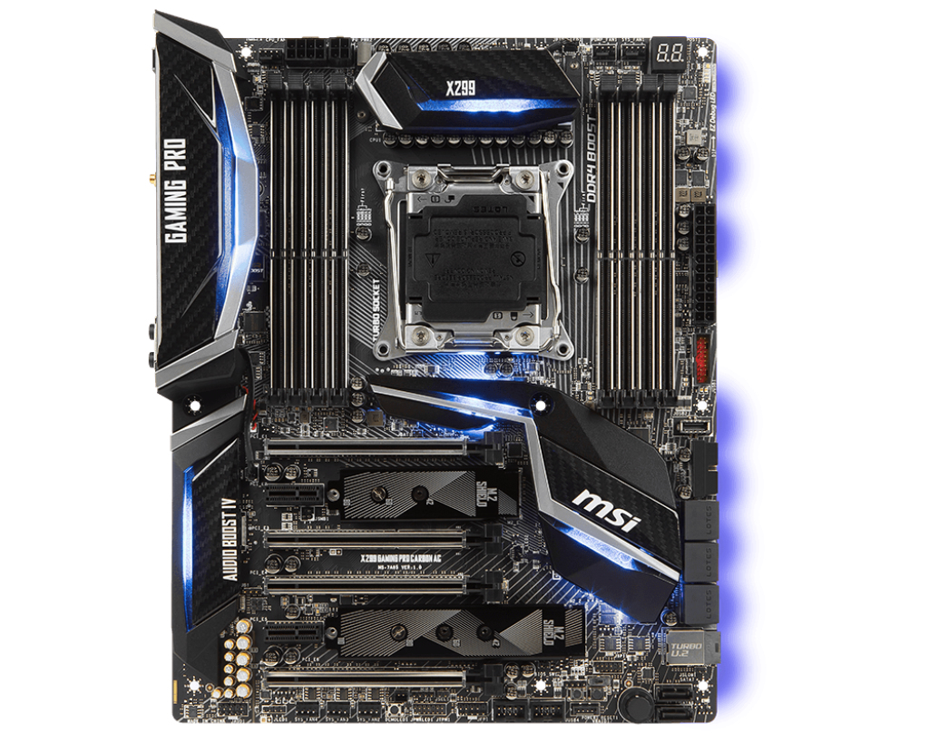MSI X299 GAMING PRO CARBON AC