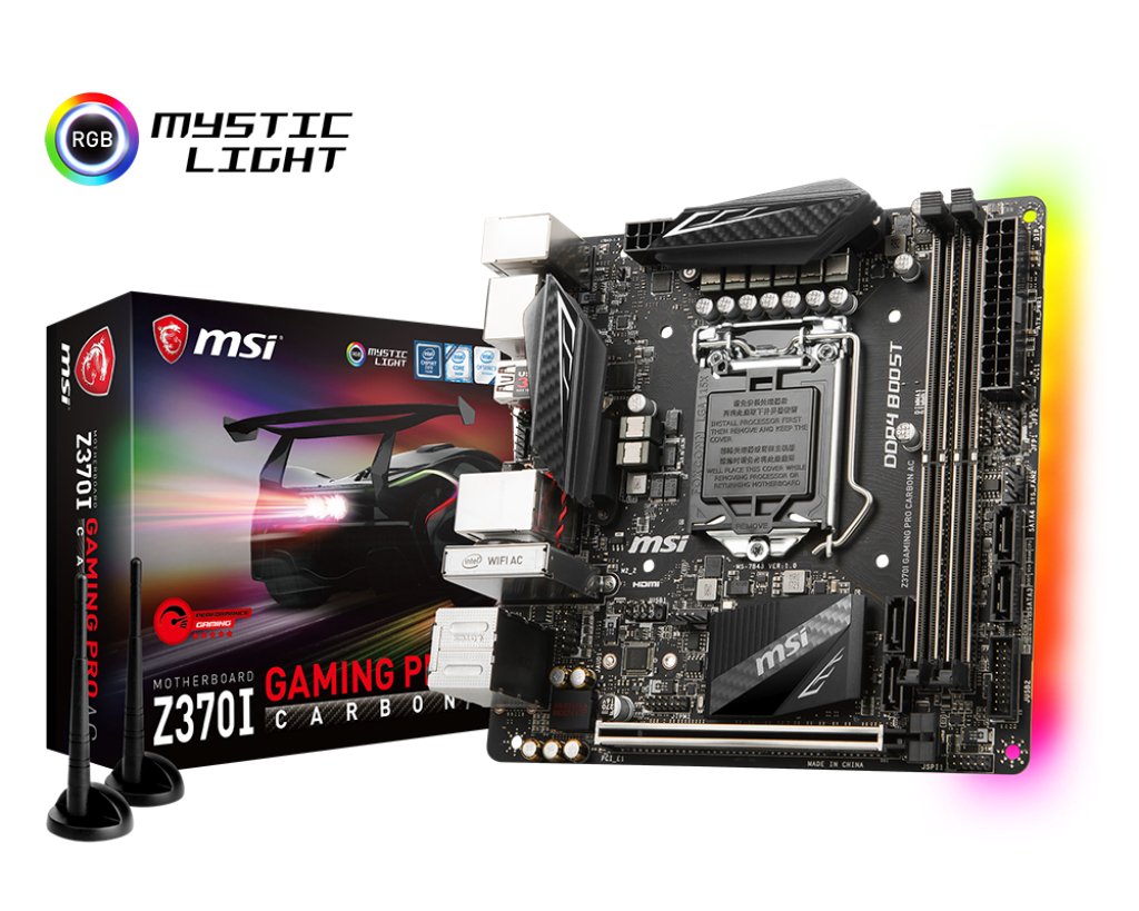 MSI Z370I GAMING PRO CARBON AC
