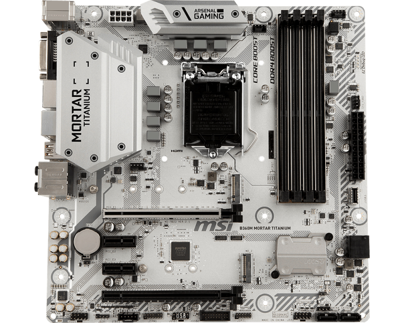 MSI B360M MORTAR TITANIUM