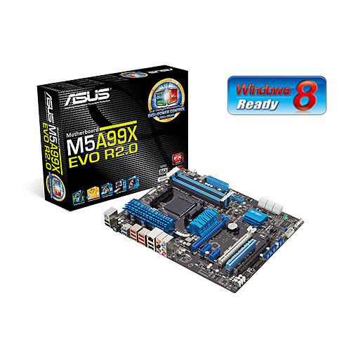 ASUS M5A99X Evo R2.0 990X Ddr3 Atx Glan Sata3 Usb3 Anakart