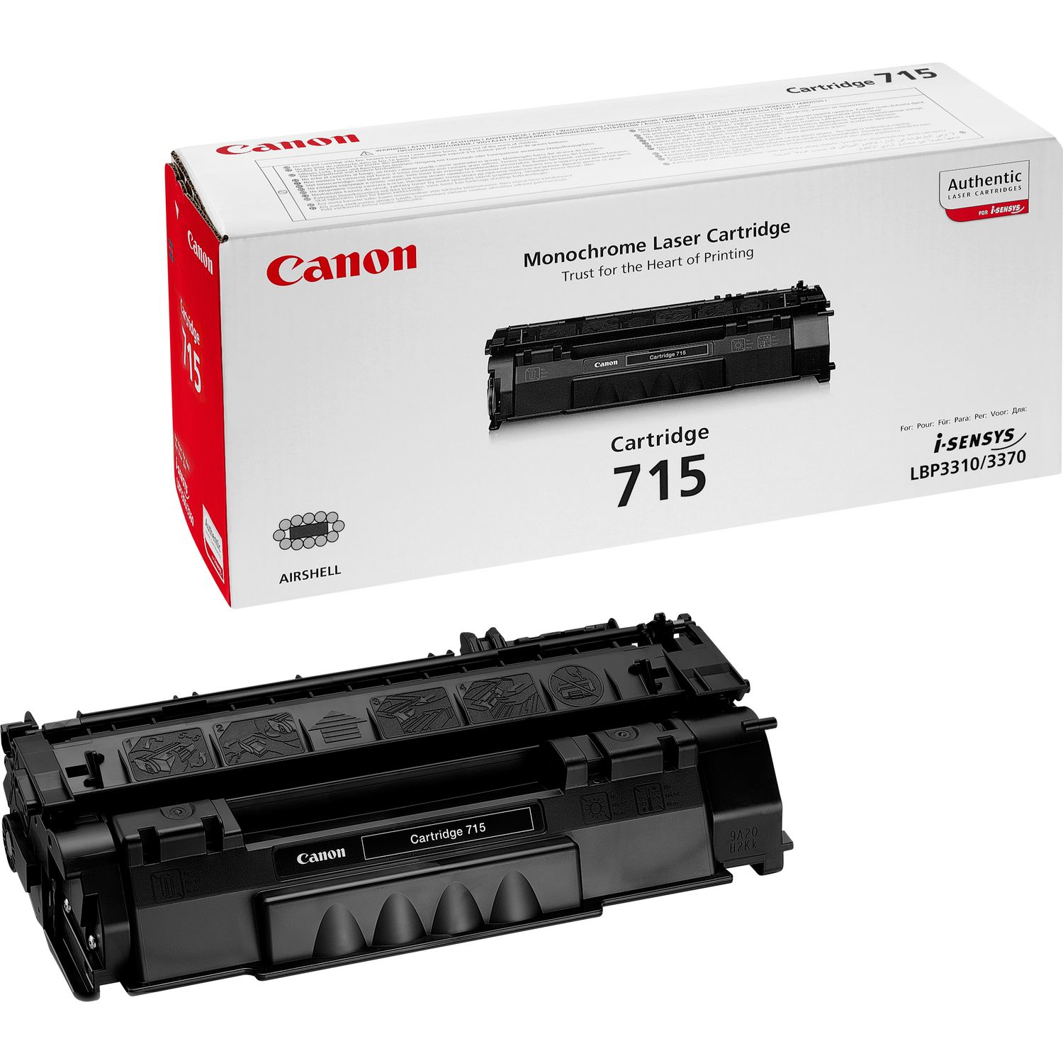 CANON 1975B002 Crg-715 Sıyah Toner 3.000 Sayfa