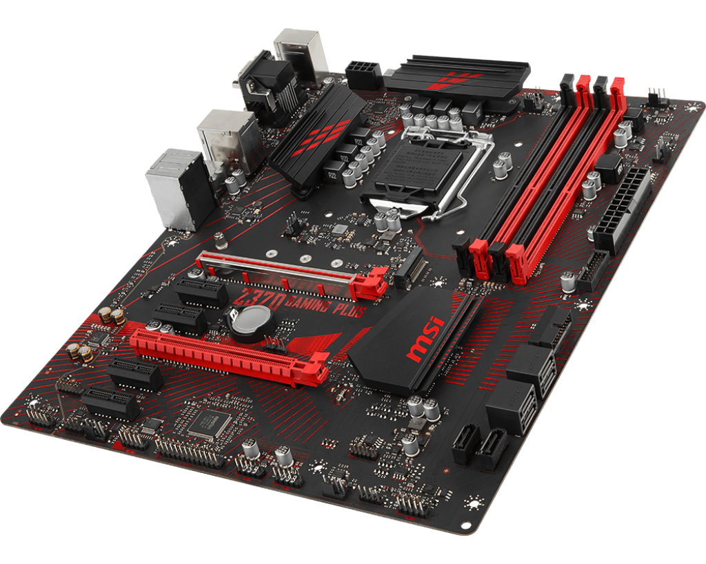 MSI Z370 Gamıng Plus Soket 1151 Ddr4 4000(Oc) Dp Vga Dvı M.2 Usb3.1 Atx Anakart