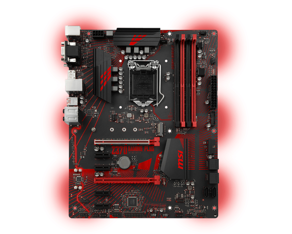 MSI Z370 Gamıng Plus Soket 1151 Ddr4 4000(Oc) Dp Vga Dvı M.2 Usb3.1 Atx Anakart