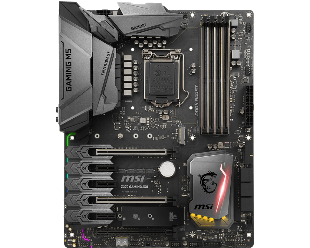 MSI Gamıng M5 Soket 1151 Ddr4 4000(Oc) Hdmı Dp M.2 Usb3.1 Rgb Atx Anakart