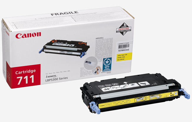 CANON 1657B002 Crg-711Y Sarı Toner 6.000 Sayfa