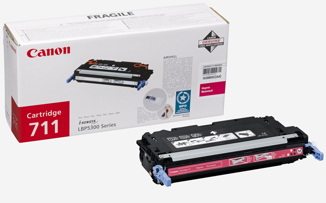CANON 1658B002 Crg-711M Kırmızı Toner 6.000 Sayfa 