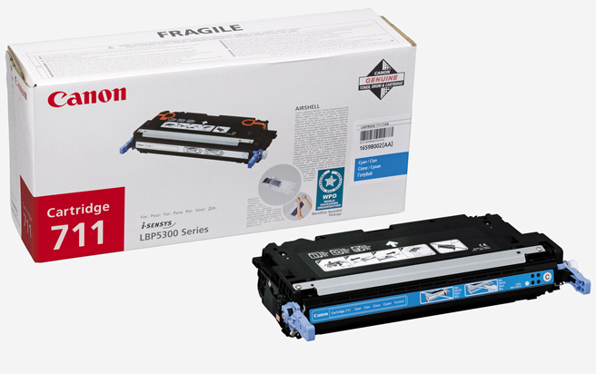 CANON 1659B002 Crg-711C Mavı Toner 6.000 Sayfa
