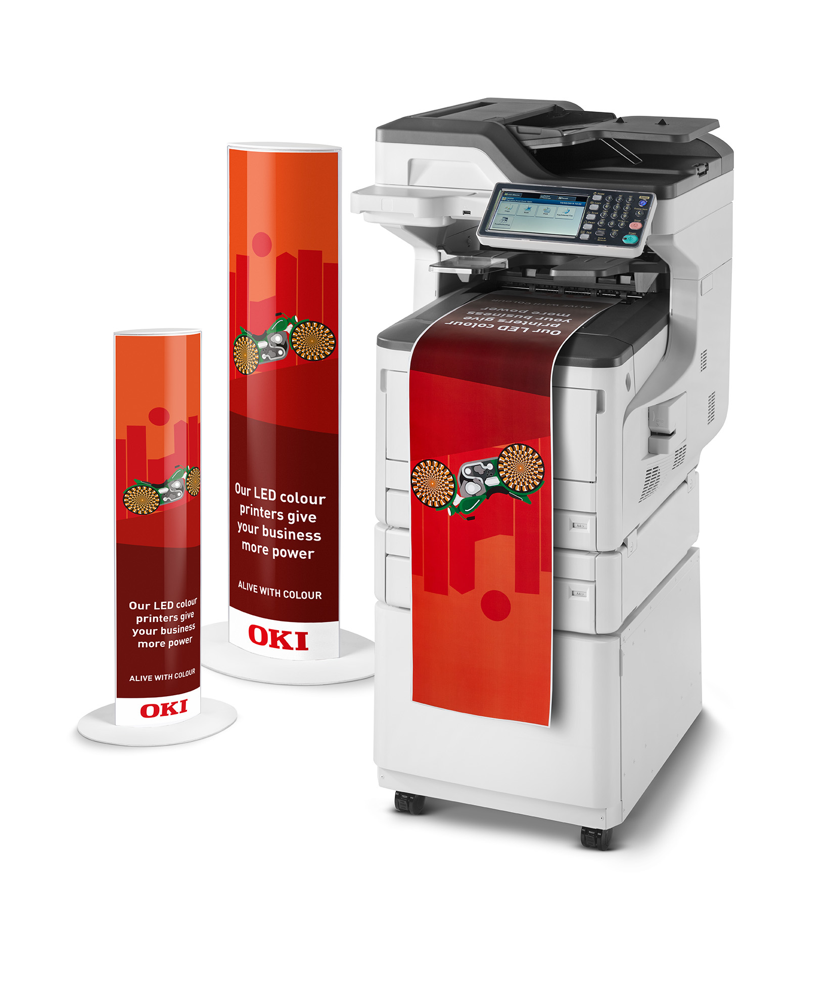 OKI MC853dnct Çok Fonksiyonlu Lazer Yazıcı