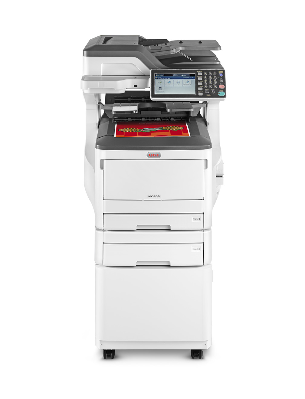 OKI MC853dnct Çok Fonksiyonlu Lazer Yazıcı