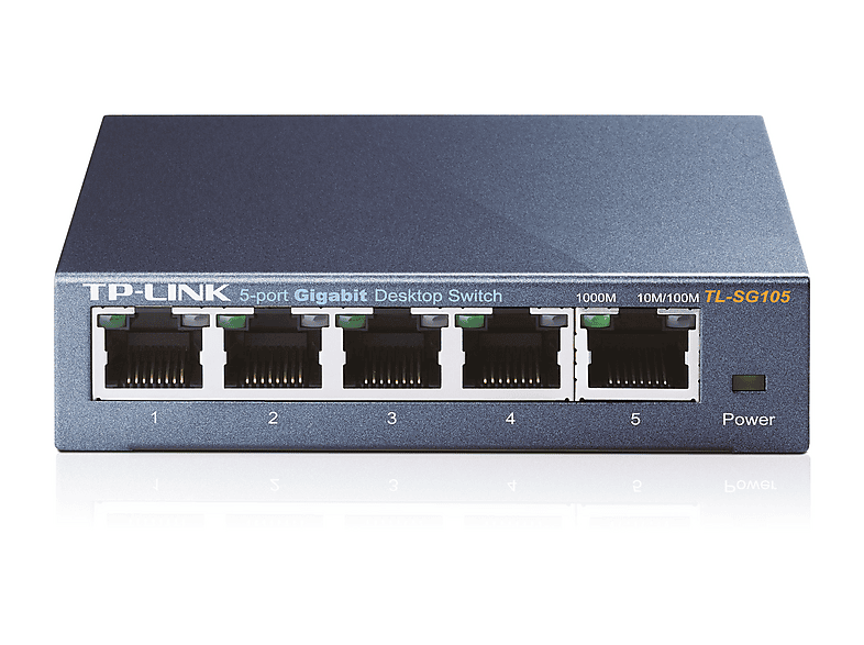 TP-LINK Tl-Sg105 5 Port Gigabit Masaüstü Switch (Çelik Kasa) Fiyat