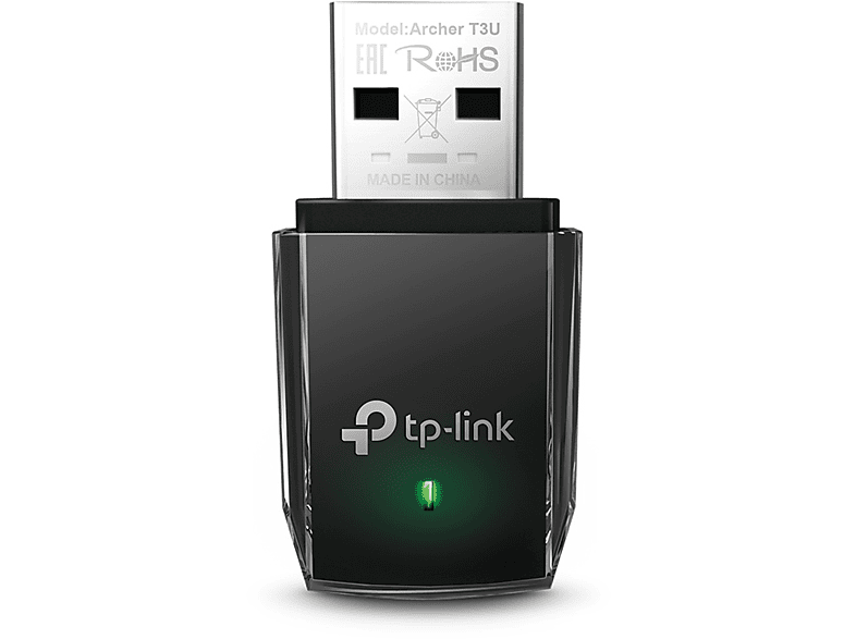 TP-LINK Archer T3U, AC1300 Mbps, Çift Bant, USB 3.0, MU-MIMO, Mini Wi-Fi 5 USB Adaptör