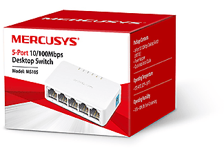 MERCUSYS MS105 5-Port 10/100Mbps Switch