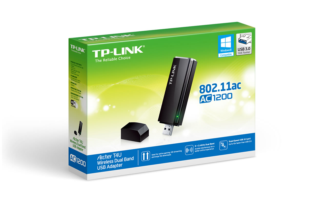 TP-LINK Archer T4U USB Adaptör Siyah