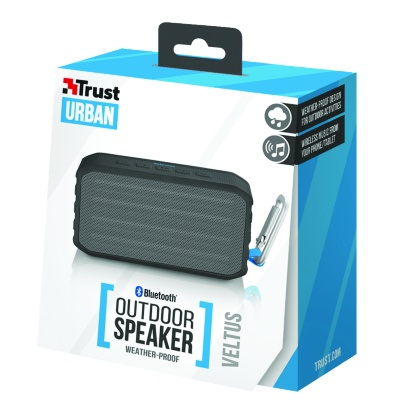 TRUST URBAN Urban 20889 Veltus Outdoor Bluetooth Hoparlör-Siyah
