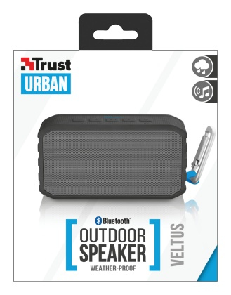 TRUST URBAN Urban 20889 Veltus Outdoor Bluetooth Hoparlör-Siyah