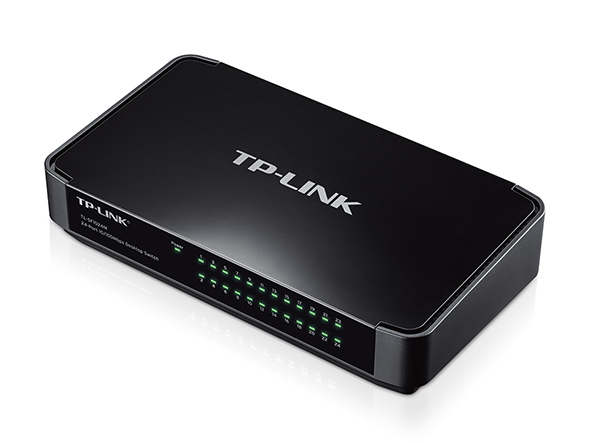 TP-LINK Tl-Sf1024M 24 Port 10/100 Desktop Swıtch