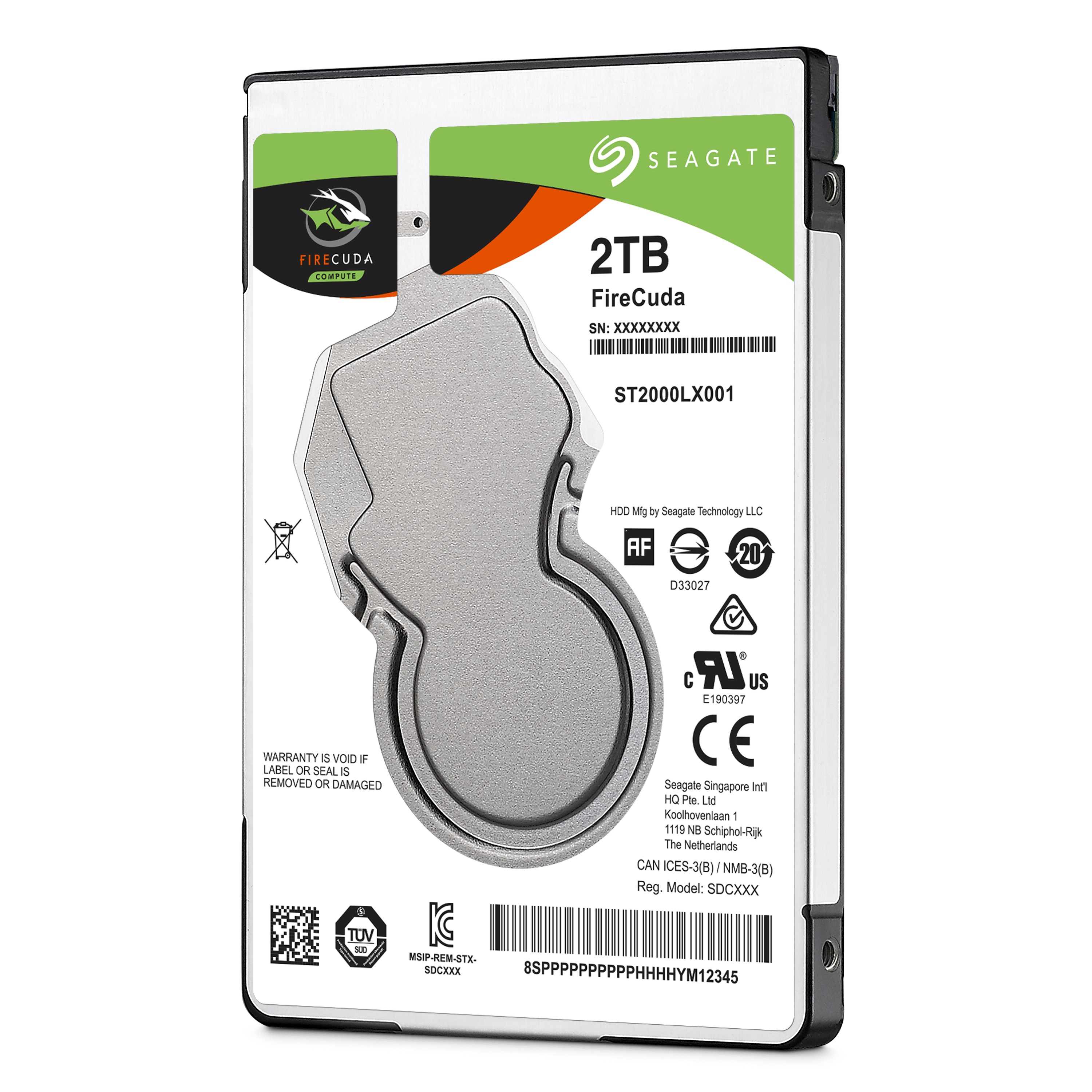 SEAGATE Fırecuda 2.5 2Tb Sata 3.0 128Mb 140Mb/S 5400Rpm 7Mm St2000Lx001 Notebook Hdd