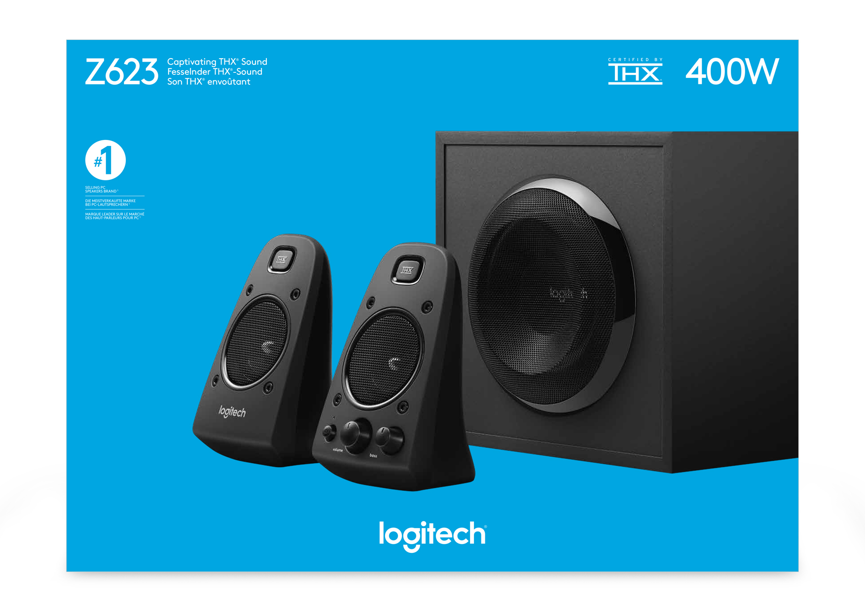 LOGITECH Z623 2+1 Speaker 980-000403