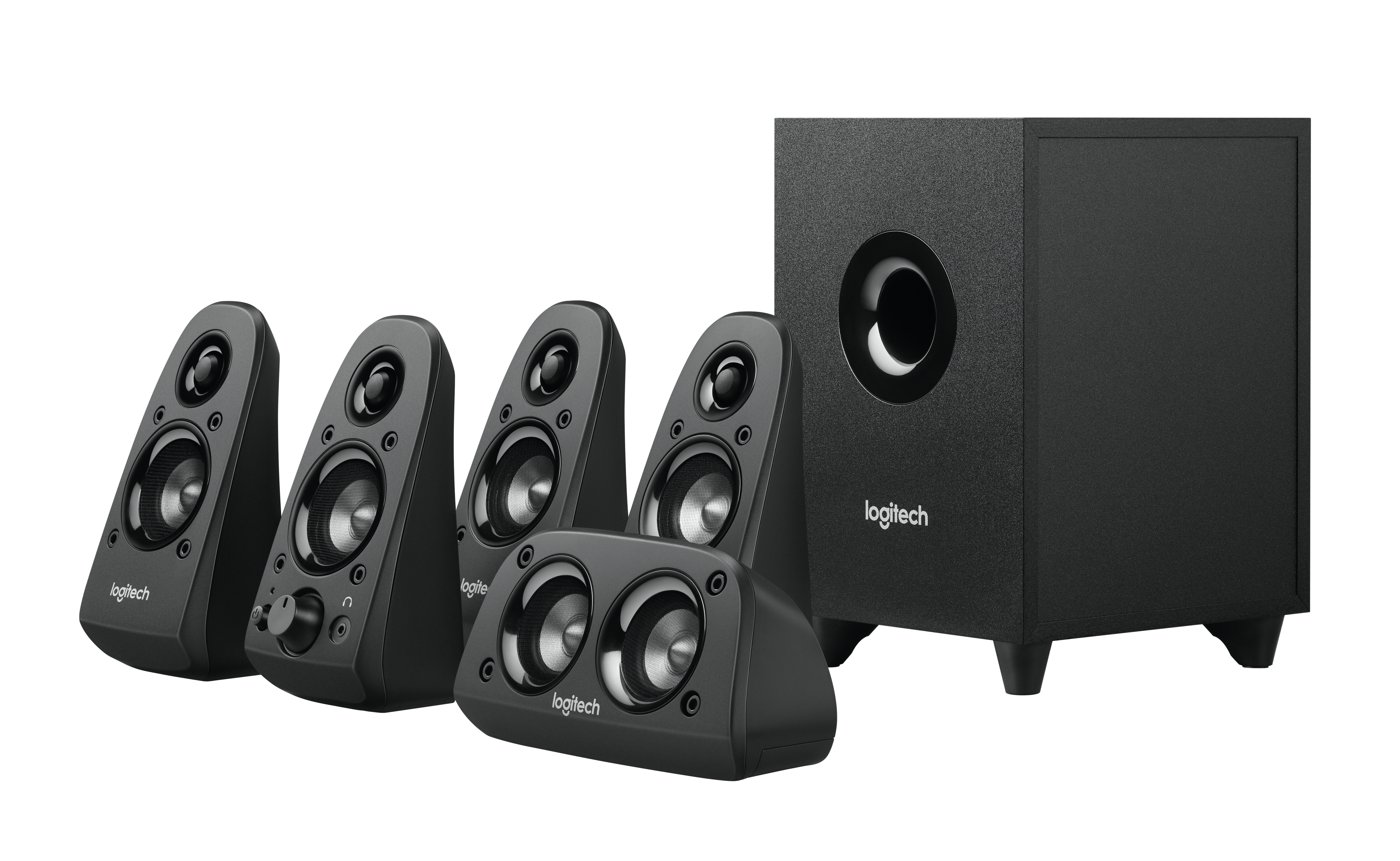 LOGITECH 75W RMS 5+1 Hoparlör Siyah