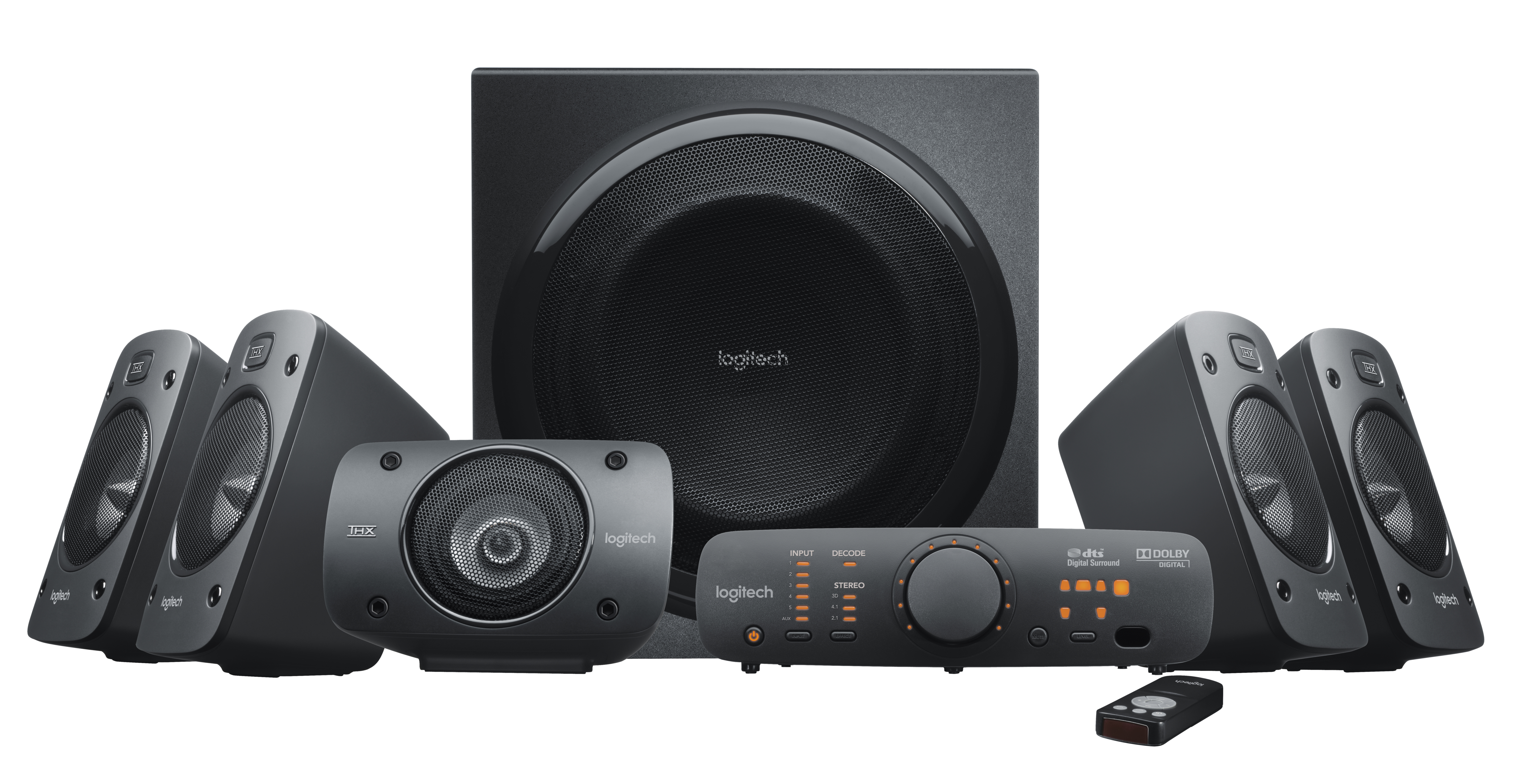エコロインターナショナル　D&D 5個セット LOGITECH Z906 500 W 5.1 Surround Ses Hoparlör | Siyah Fiyat