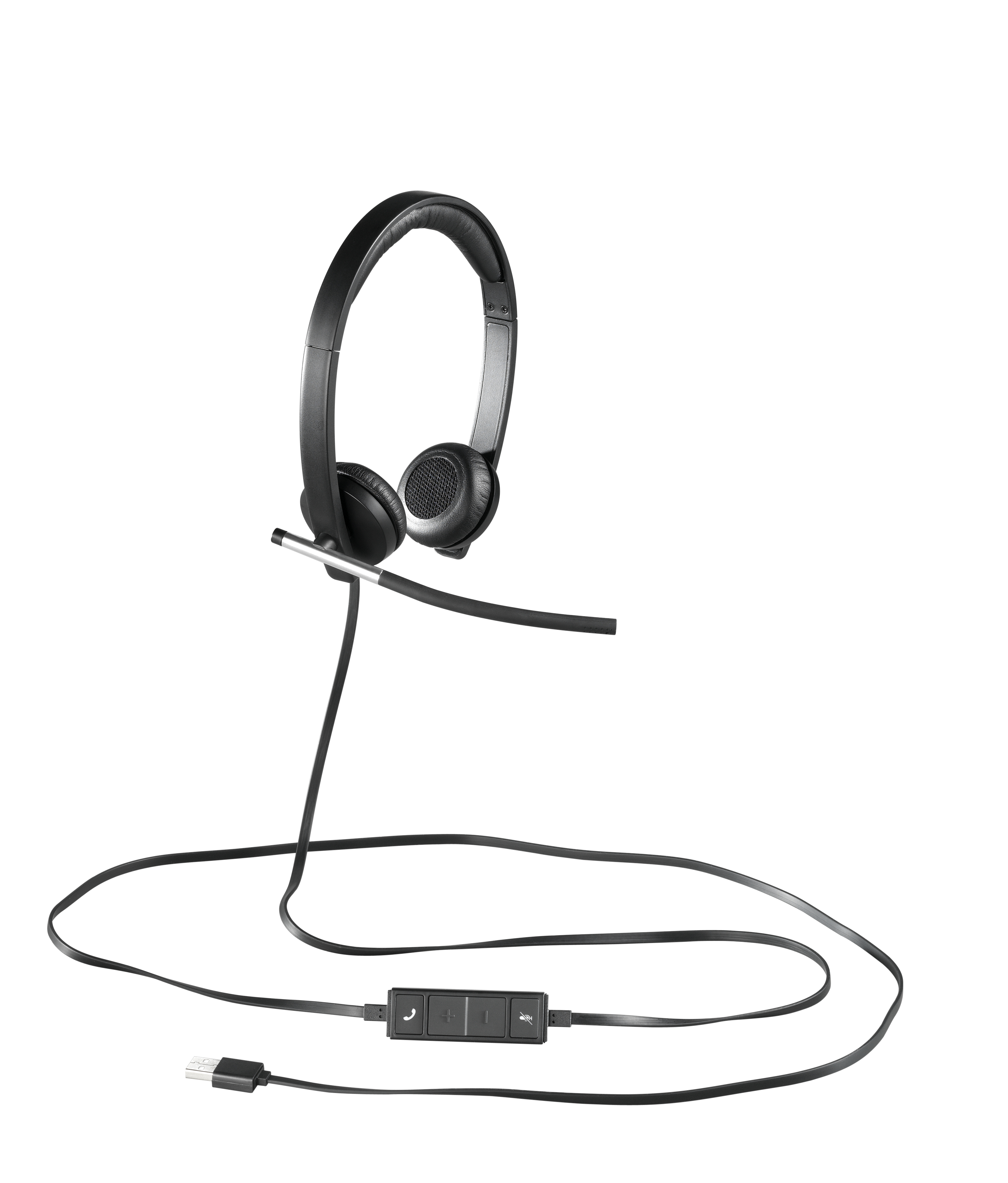 LOGITECH H650E Stereo Kablolu Kulak Üstü Kulaklık Siyah-Gümüş