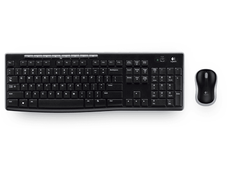 LOGITECH MK270 Kablosuz USB Alıcılı Türkçe Q Klavye Mouse Seti, Siyah_1