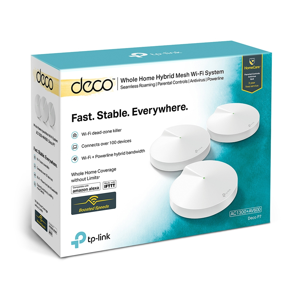 TP-LINK AC1300+AV600 Whole Home Hybrid Mesh WiFi System