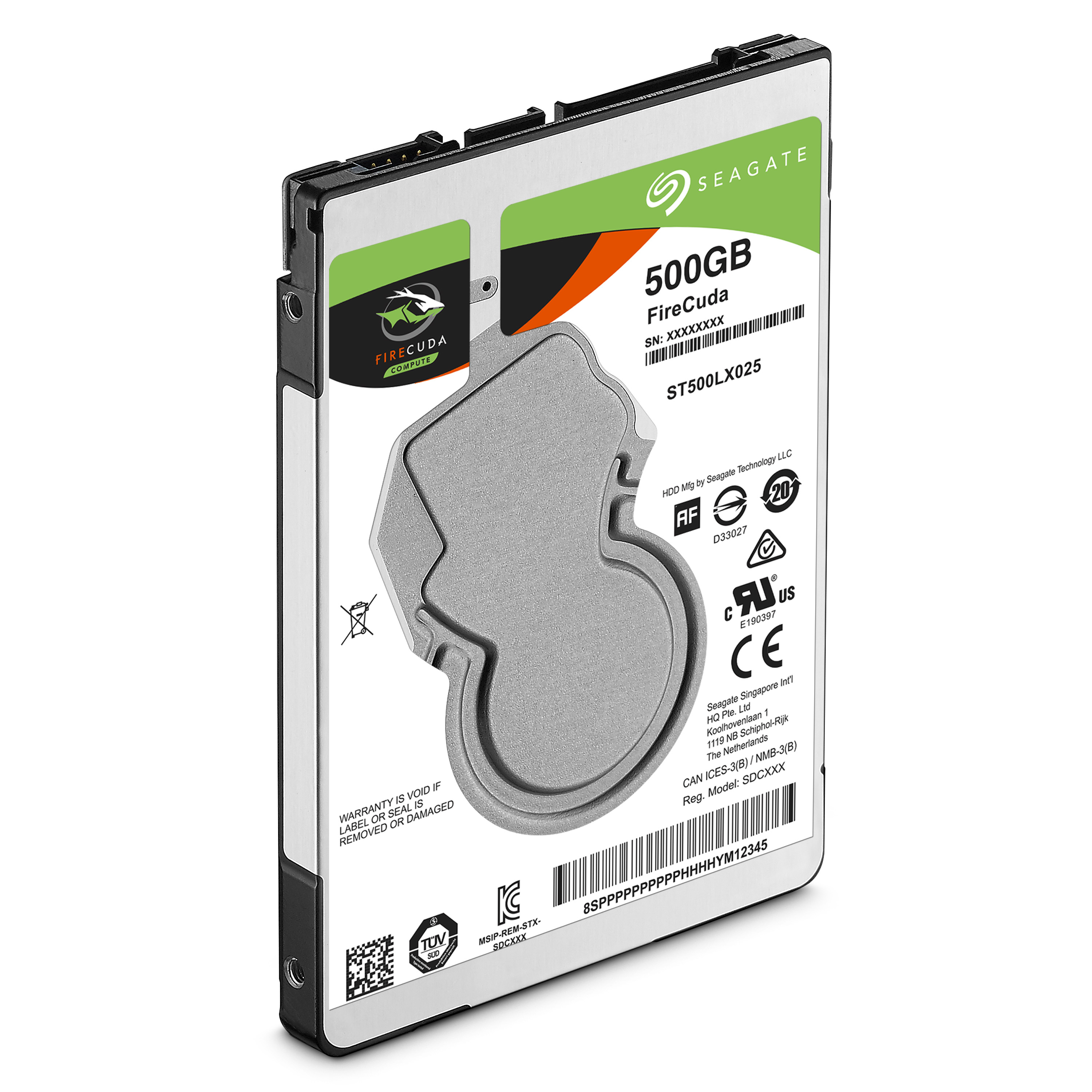 SEAGATE Fırecuda 2.5 500Gb Sata 3.0 128Mb 140Mb/S 5400Rpm 7Mm St500Lx025 Notebook Hdd