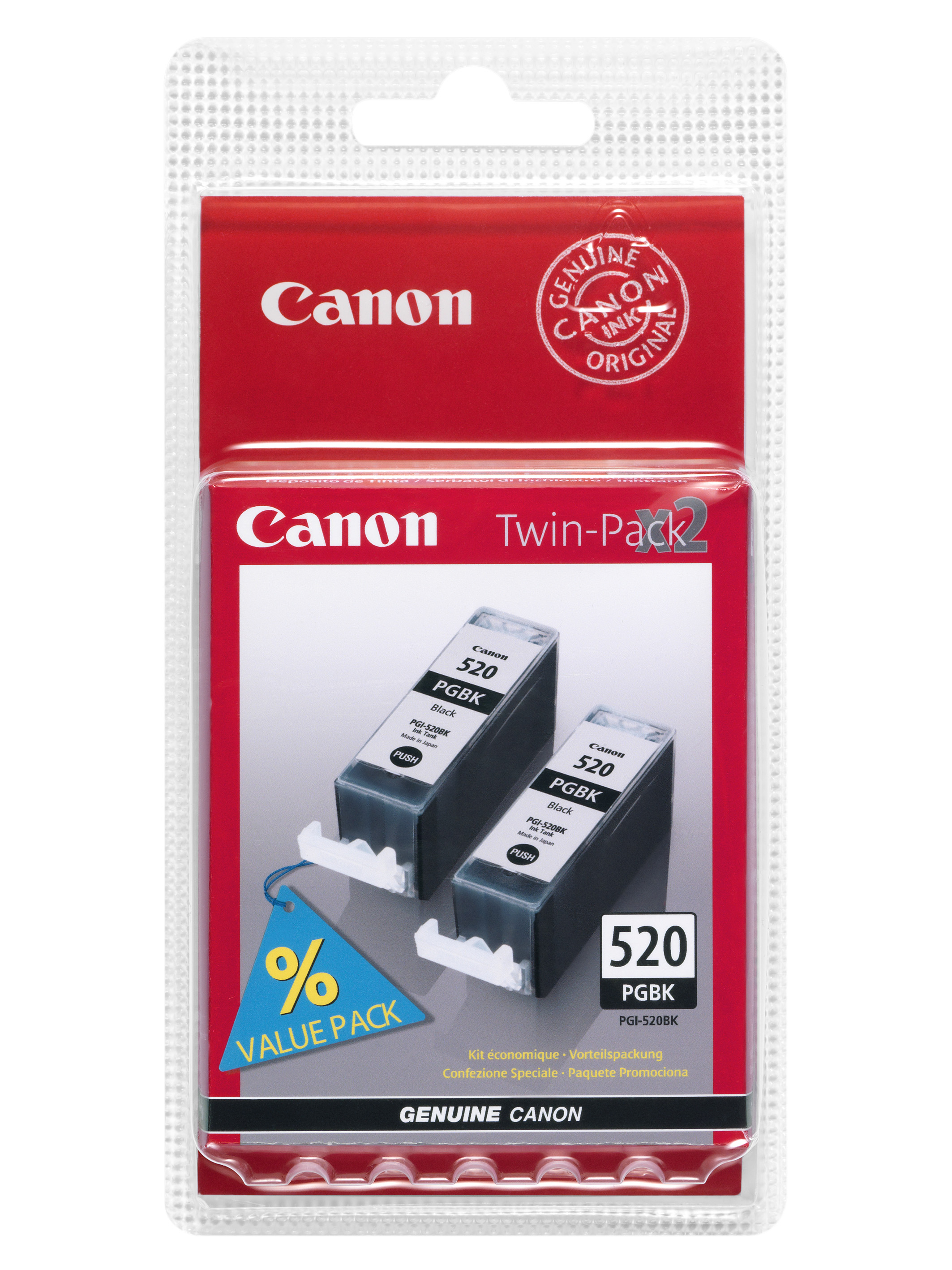 CANON PGI-520BK Twin Pack