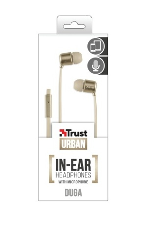 TRUST URBAN Urban 20904 Duga Kulak İçi Kulaklık- Gold