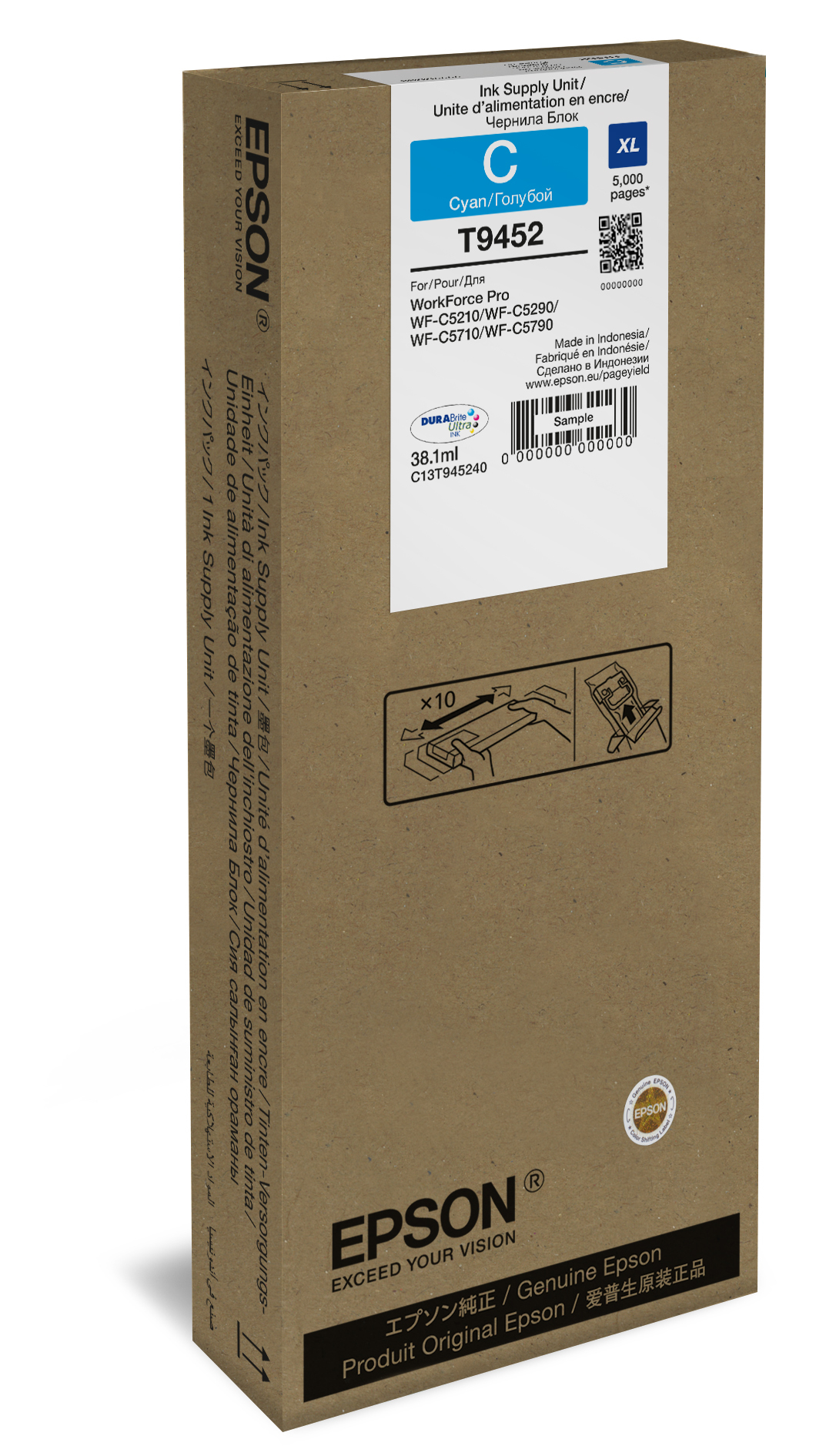 EPSON WF-C5xxx Series Ink Cartridge XL Cyan