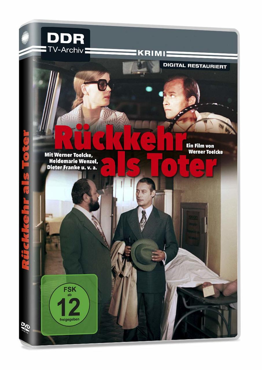 DVD-Cover eines Films mit Schauspielern im Retro-Stil.