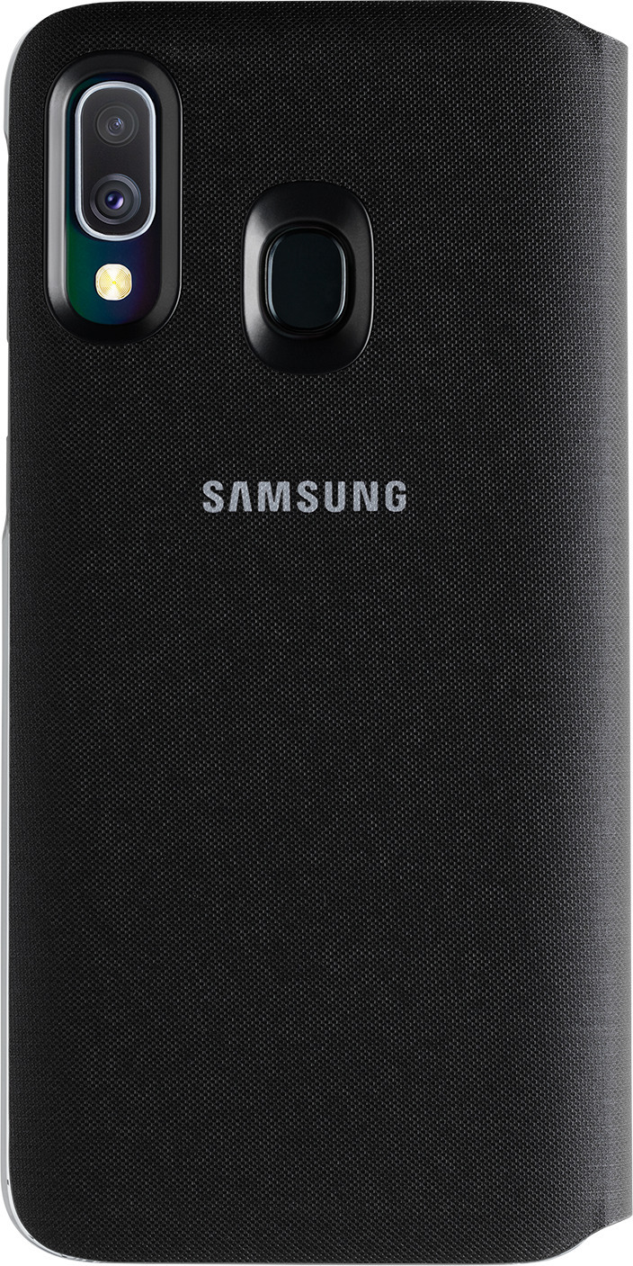 SAMSUNG Wallet - Custodia per libretti (Adatto per modello: Samsung Galaxy A40)