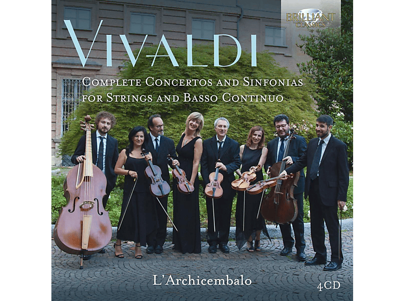 L'Archicembalo - L'Archicembalo - Vivaldi: Complete Concertos And Sinfonias For Strings And Basso Continuo CD