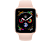 APPLE Watch Series 4 (GPS) 40 mm - Montre intelligente (130-200 mm, Plastique, Bracelet: Sable rose / Boîtier: Or)