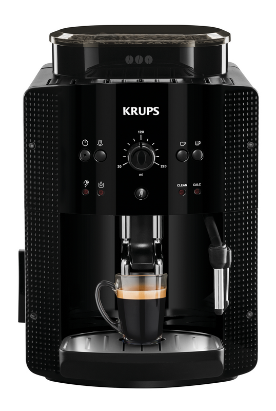 Cafetera Krups Roma ea81r870 1450w 260 g 1.7l negro ea81r8 con jarra de leche 1.7 3 niveles temperatura texturas molienda 1450 1 15