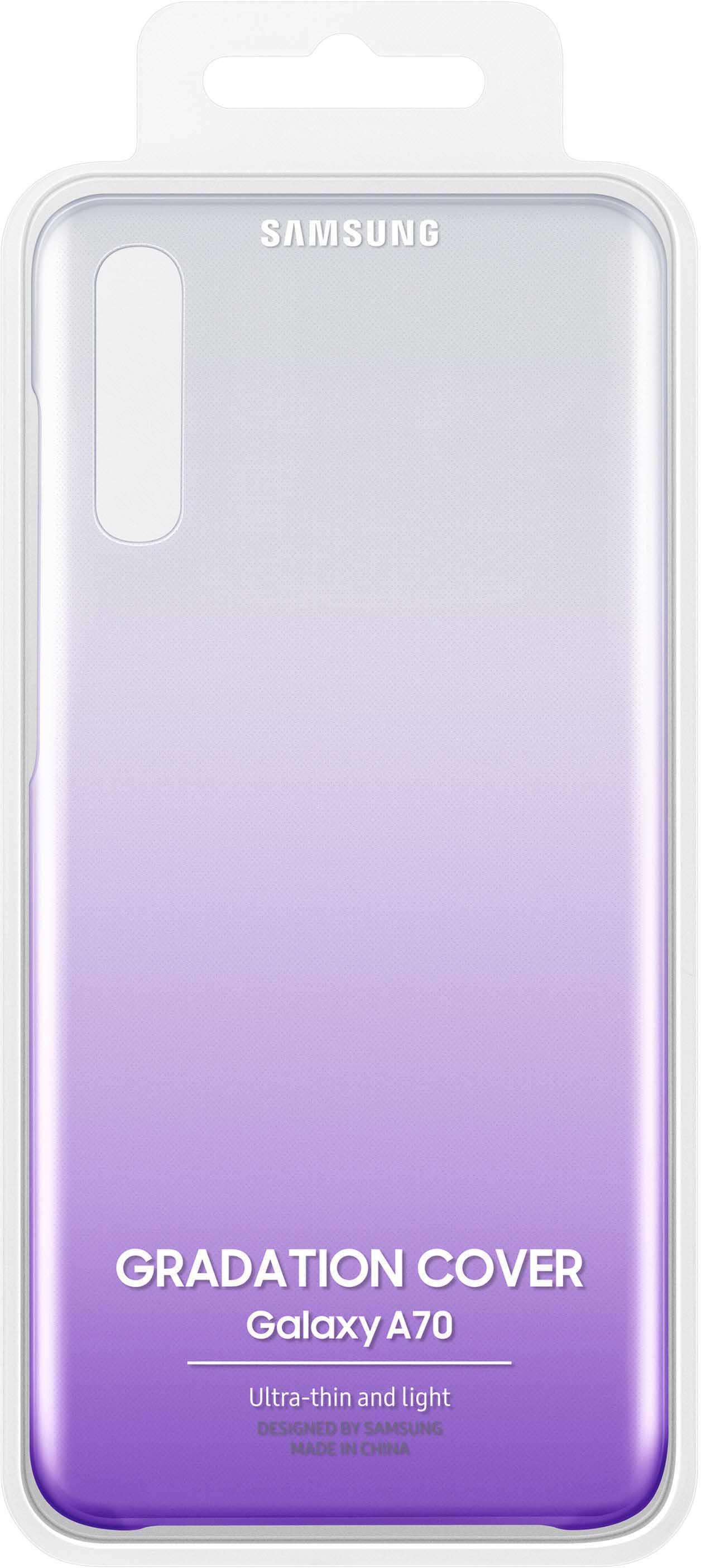 SAMSUNG EF-AA705, Backcover, Samsung, Galaxy A70, Violett
