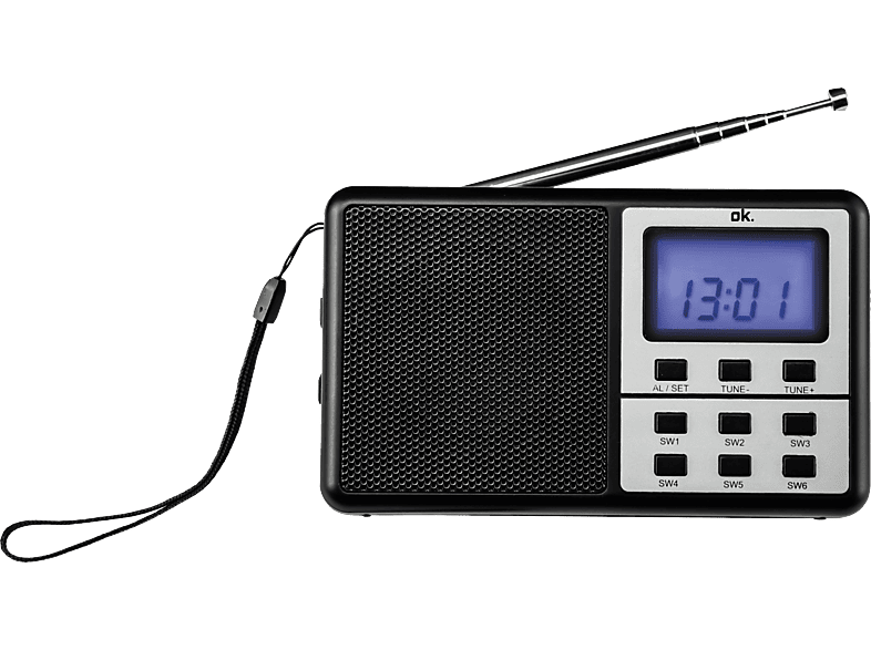 OK Draagbare radio AM FM SW (ORF 220 WORLD BAND RECEIVER)