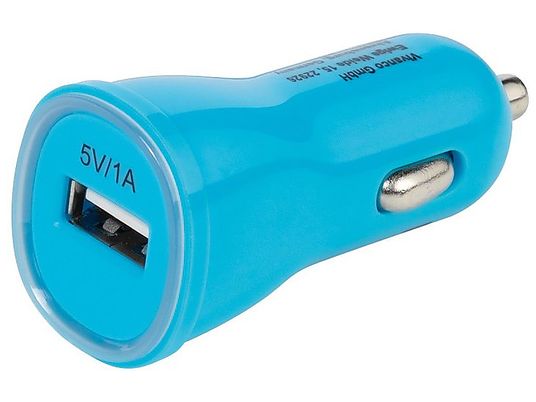 VIVANCO USB - Caricabatteria da auto (Blu)