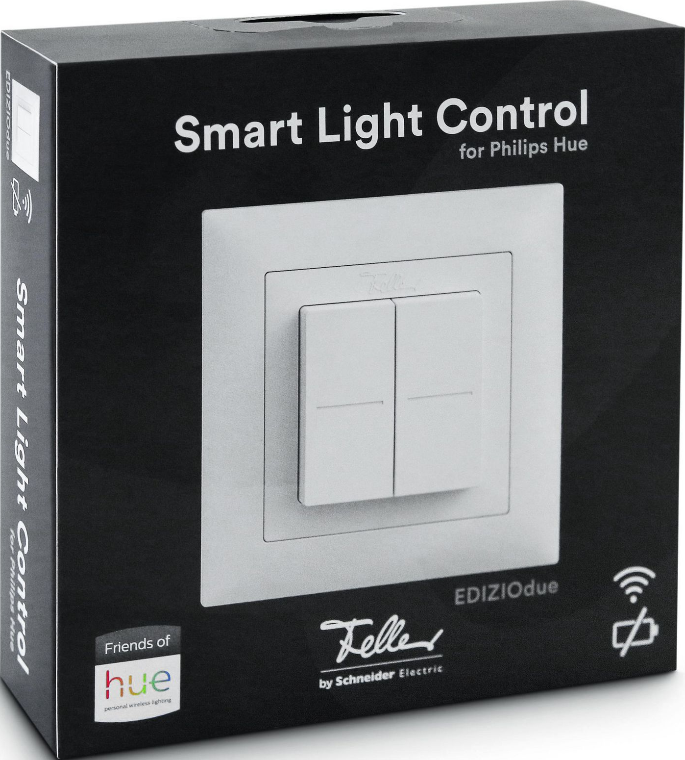 FELLER Smart Light Control - Wandschalter/Fernbedienung für Philips Hue (Weiss)