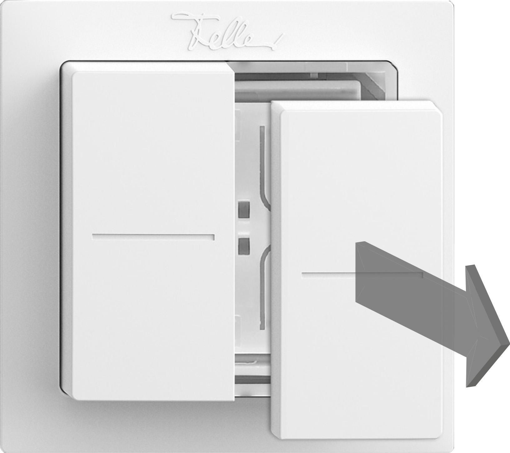 FELLER Smart Light Control - Wandschalter/Fernbedienung für Philips Hue (Weiss)