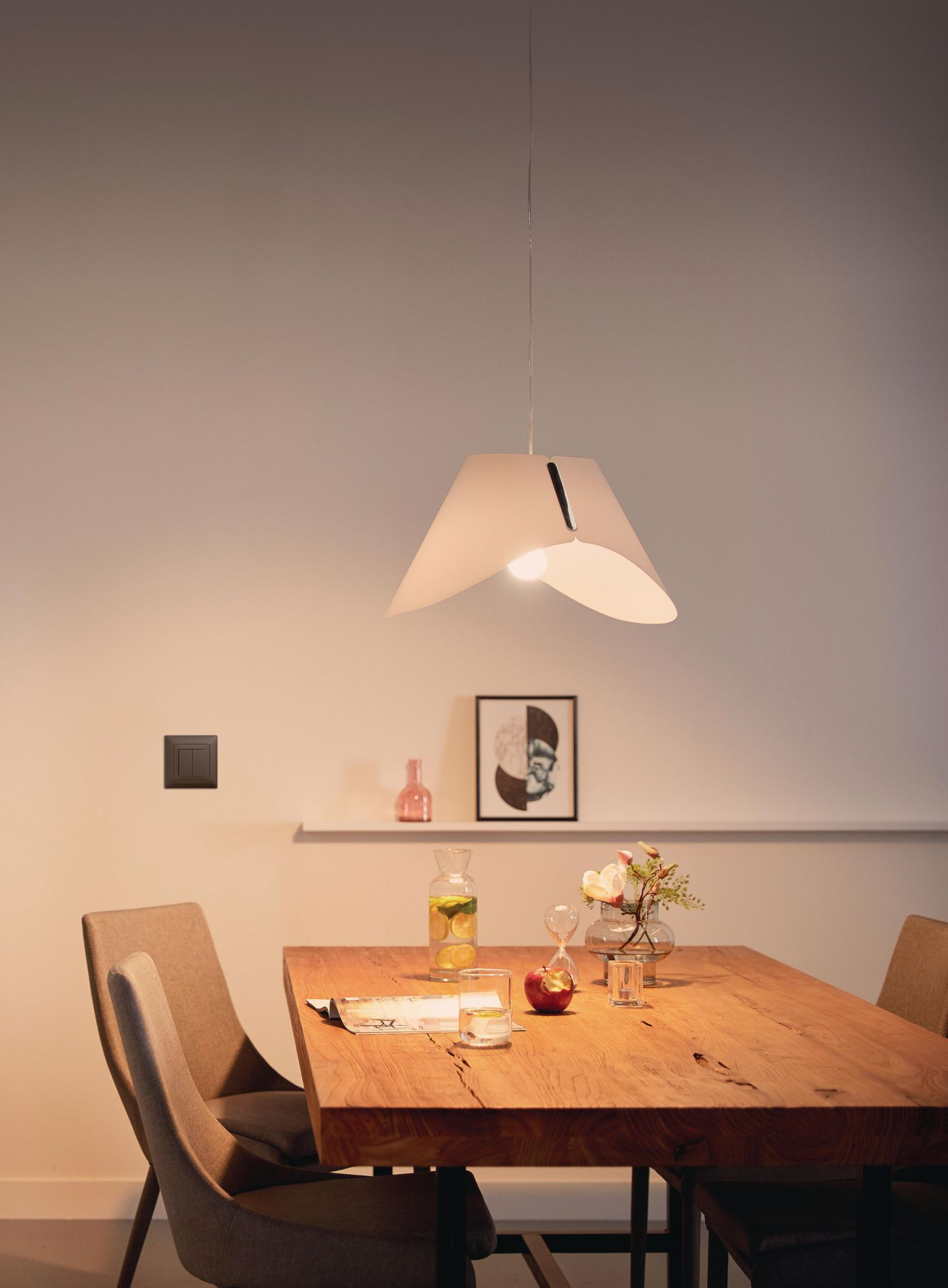 FELLER Smart Light Control - Wandschalter/Fernbedienung für Philips Hue (Weiss)